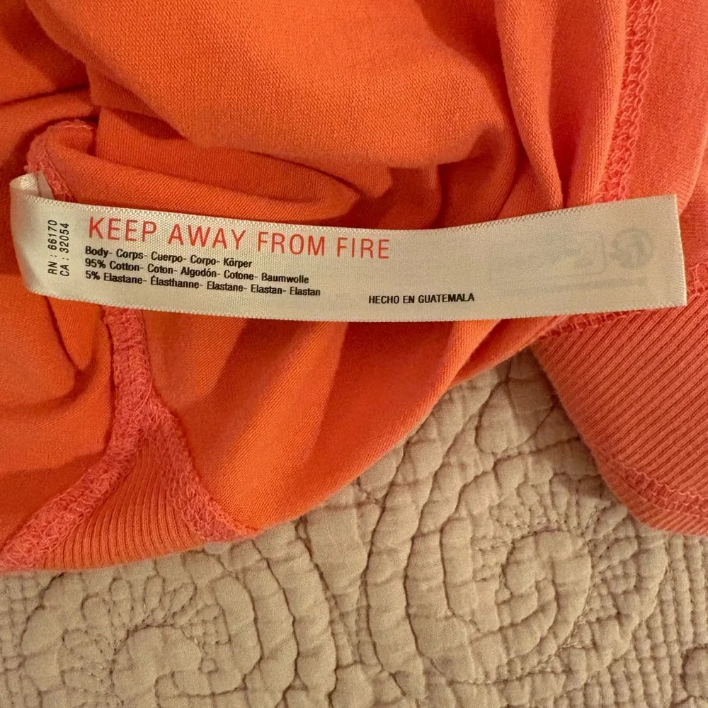 FP Movement by Free People Coral Short Sleeve Tee NWOT - Picture 5 of 6